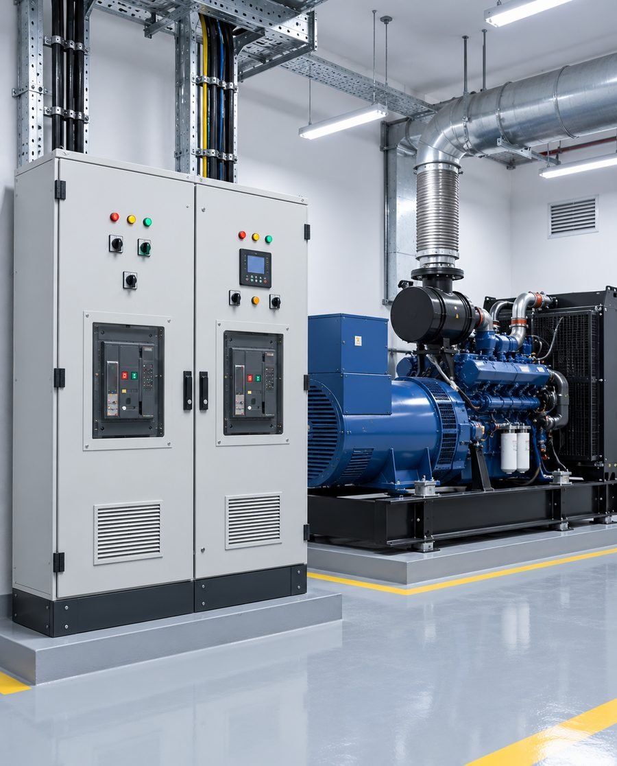 Source Changeover Systems installed on site