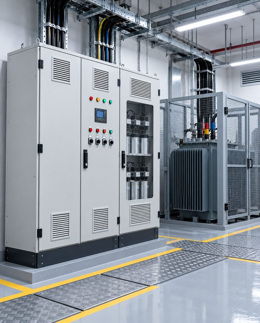 Capacitor Banks installed on site