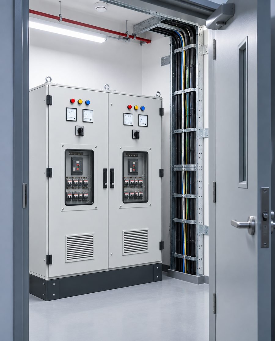Sub Main Distribution Boards installed on site