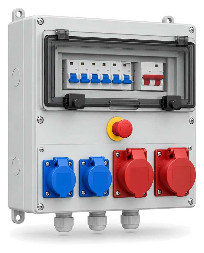 Industrial Socket Panels